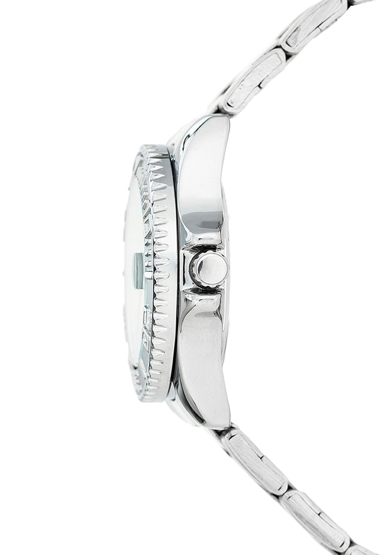 Valentino 20122466-BLACK DIAL Stainless Steel Strap Analog Watch for Women-Watch Portal Philippines