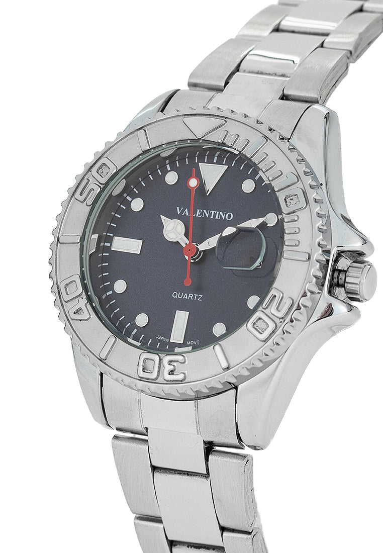 Valentino 20122466-BLUE DIAL Stainless Steel Strap Analog Watch for Women-Watch Portal Philippines