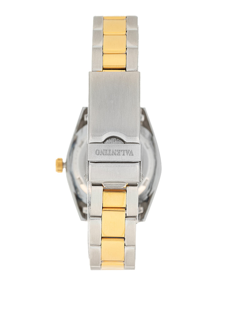 Valentino 20122467-TWO TONE - GOLD DIAL Stainless Steel Strap Analog Watch for Women-Watch Portal Philippines