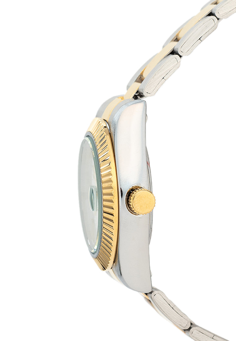 Valentino 20122467-TWO TONE - WHITE DIAL Stainless Steel Strap Analog Watch for Women-Watch Portal Philippines