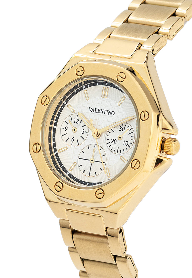 Valentino 20122470-SILVER DIAL Stainless Steel Strap Analog Watch for Women-Watch Portal Philippines