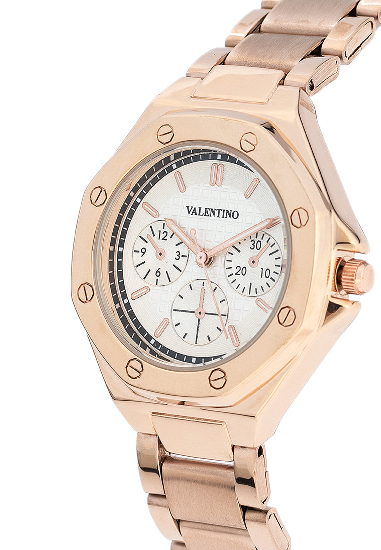 Valentino 20122471-SILVER DIAL Stainless Steel Strap Analog Watch for Women-Watch Portal Philippines
