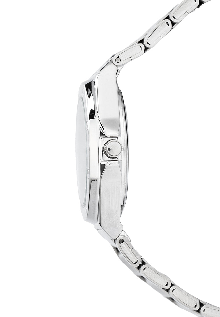 Valentino 20122472-BLACK DIAL Stainless Steel Strap Analog Watch for Women-Watch Portal Philippines