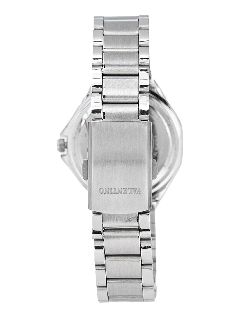 Valentino 20122472-SILVER DIAL Stainless Steel Strap Analog Watch for Women-Watch Portal Philippines