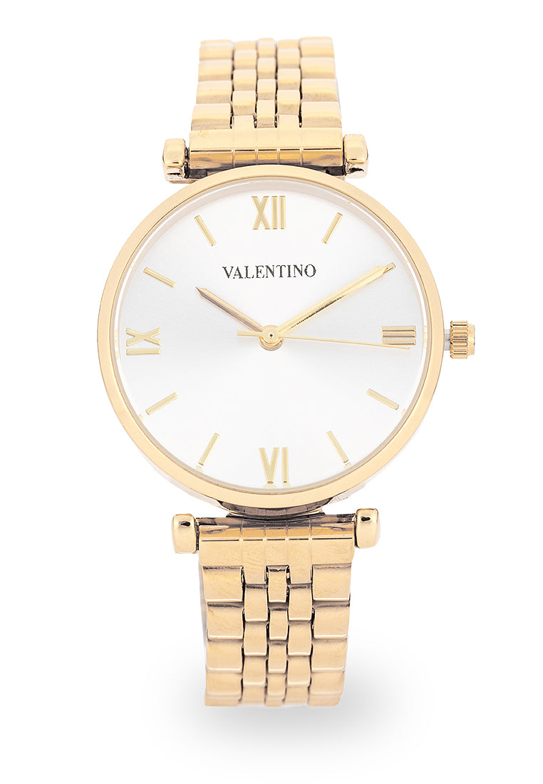 Valentino 20122513-SILVER DIAL Analog Stainless Steel Strap Watch for Women-Watch Portal Philippines