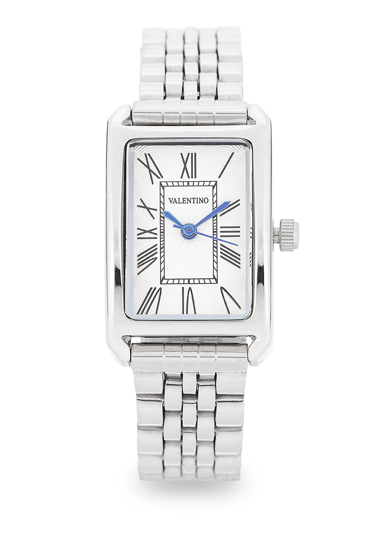 Valentino 20122523-SILVER DIAL Analog Stainless Steel Strap Watch for Women-Watch Portal Philippines