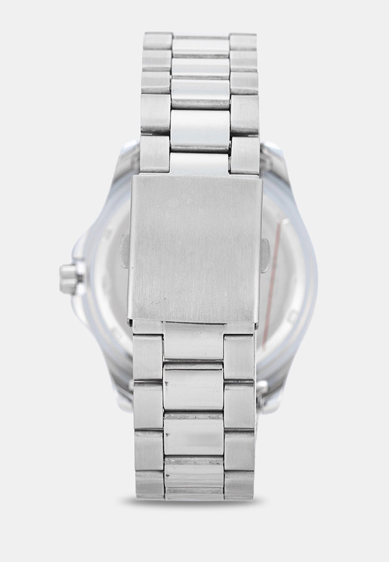 Valentino 20122572-GREEN DIAL Analog Stainless Band Watch for Men-Watch Portal Philippines