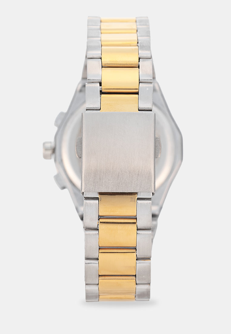 Valentino 20122587-TWO TONE-SILVER DIAL Analog Stainless Band Watch for Women-Watch Portal Philippines
