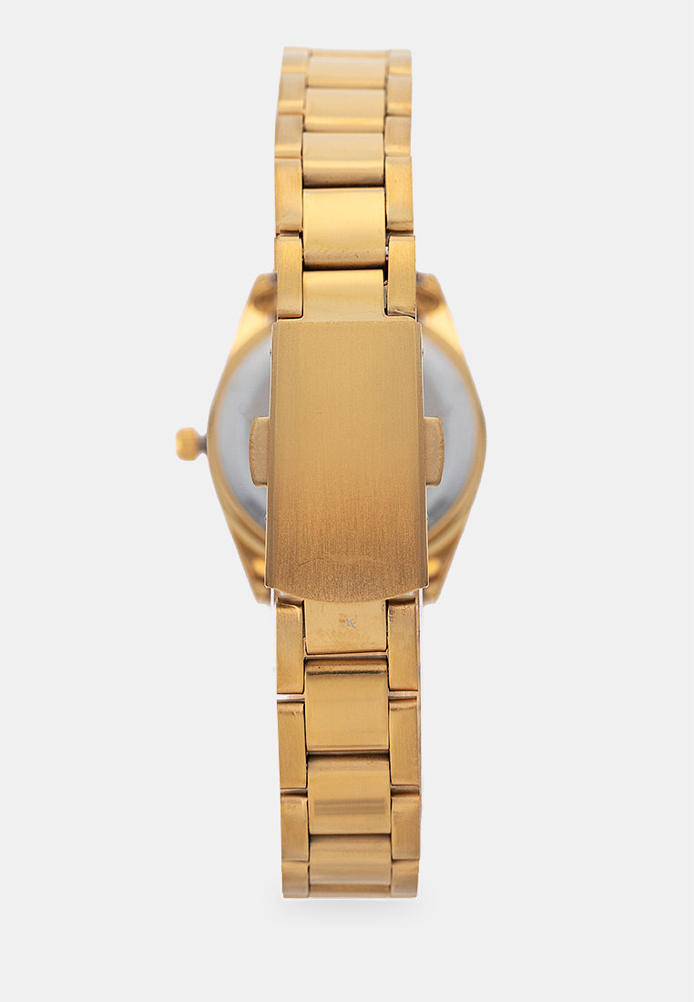 Valentino 20122592-GOLD-GOLD DIAL Analog Stainless Band Watch for Women-Watch Portal Philippines