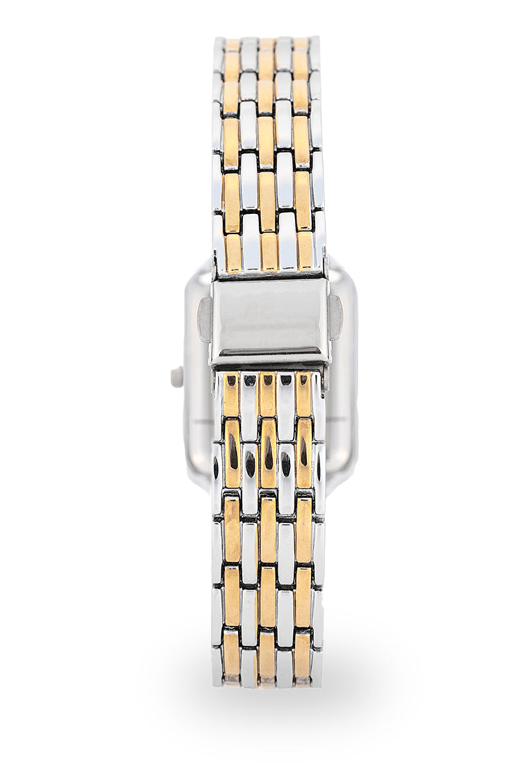 Valentino Alloy Strap Analog Watch for Women 20122495-TWO TONE STRAP-Watch Portal Philippines