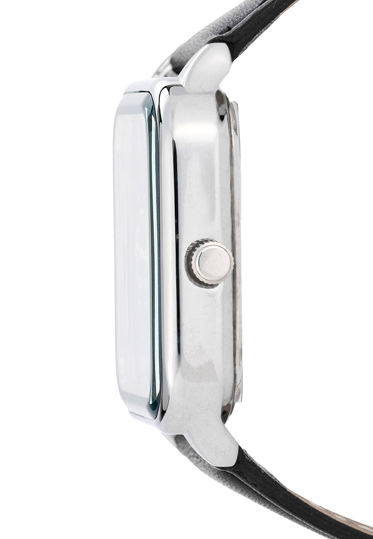 Valentino Leather Strap Analog Watch for Men 20122492-BLACK STRAP-BLUE DIAL-Watch Portal Philippines