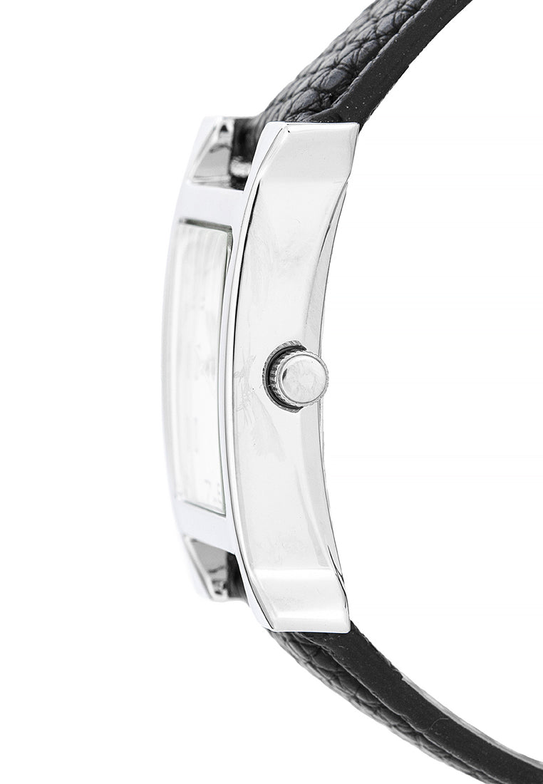 Valentino Leather Strap Analog Watch for Women 20122483-BLACK STRAP-Watch Portal Philippines