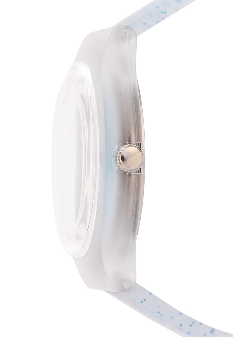 Valentino Rubber Strap Analog Watch for Women 20122094-BLUE GLITTER NUMBER-Watch Portal Philippines