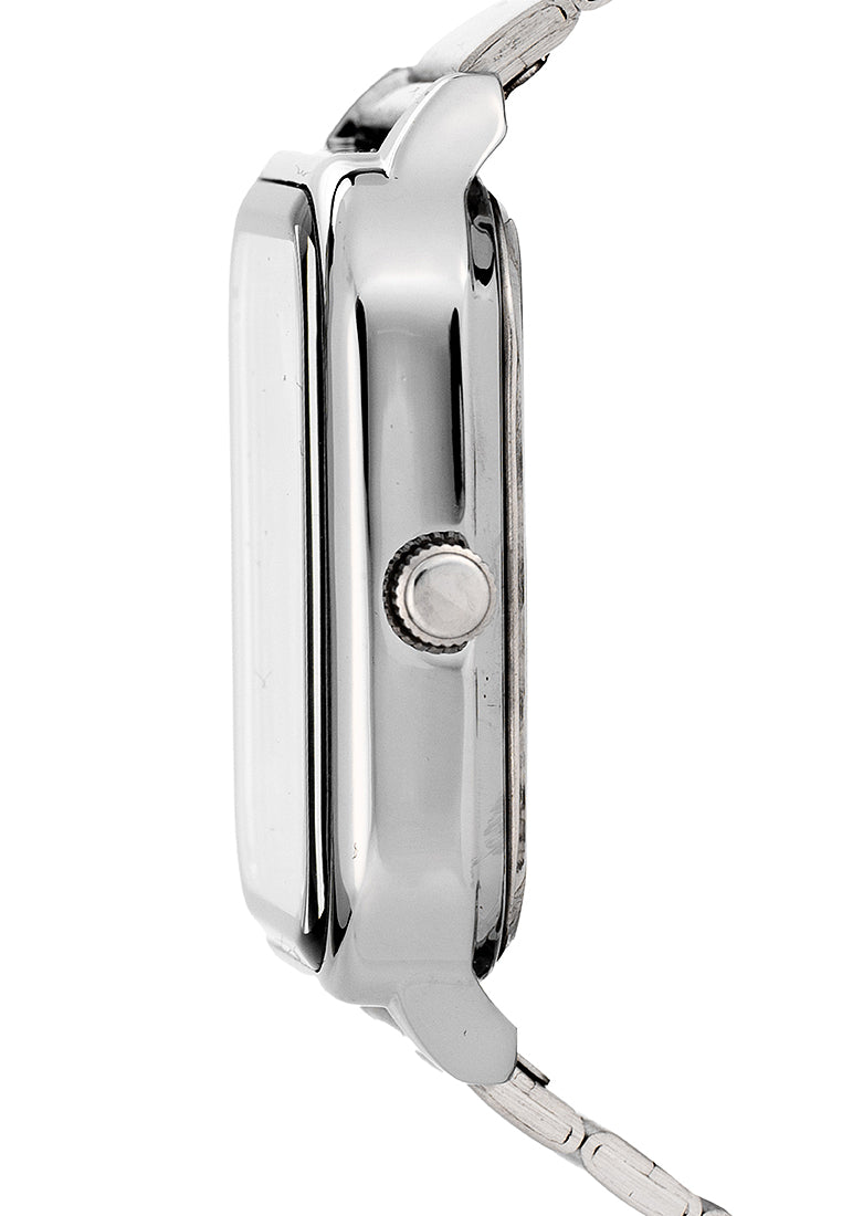 Valentino Stainless Steel Strap Analog Watch for Men 20122493-BLACK DIAL-Watch Portal Philippines