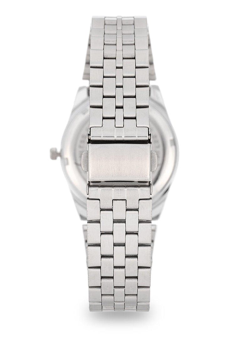 Valentino Stainless Steel Strap Analog Watch for Men 20122500-GREEN DIAL-Watch Portal Philippines