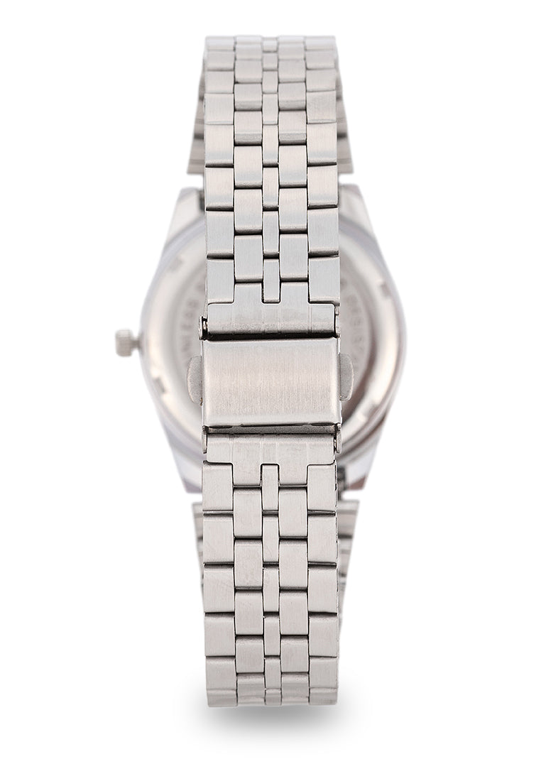 Valentino Stainless Steel Strap Analog Watch for Men 20122500-PINK DIAL-Watch Portal Philippines