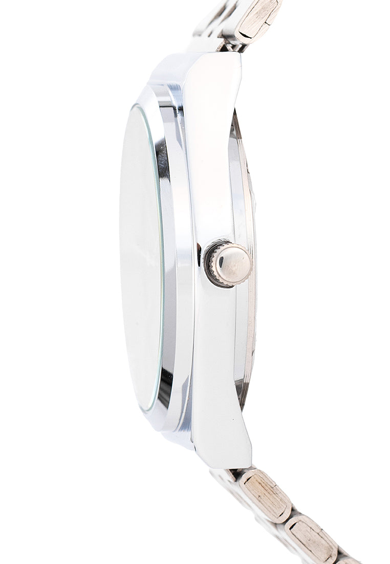 Valentino Stainless Steel Strap Analog Watch for Men 20122500-RED DIAL-Watch Portal Philippines