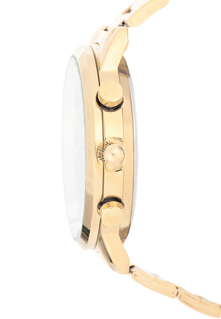 Valentino Stainless Steel Strap Analog Watch for Men 20122534-BLACK DIAL-Watch Portal Philippines