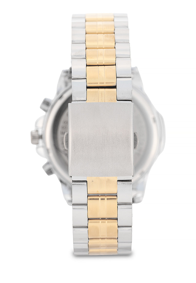 Valentino Stainless Steel Strap Analog Watch for Men 20122543-TT-WHITE DIAL-Watch Portal Philippines