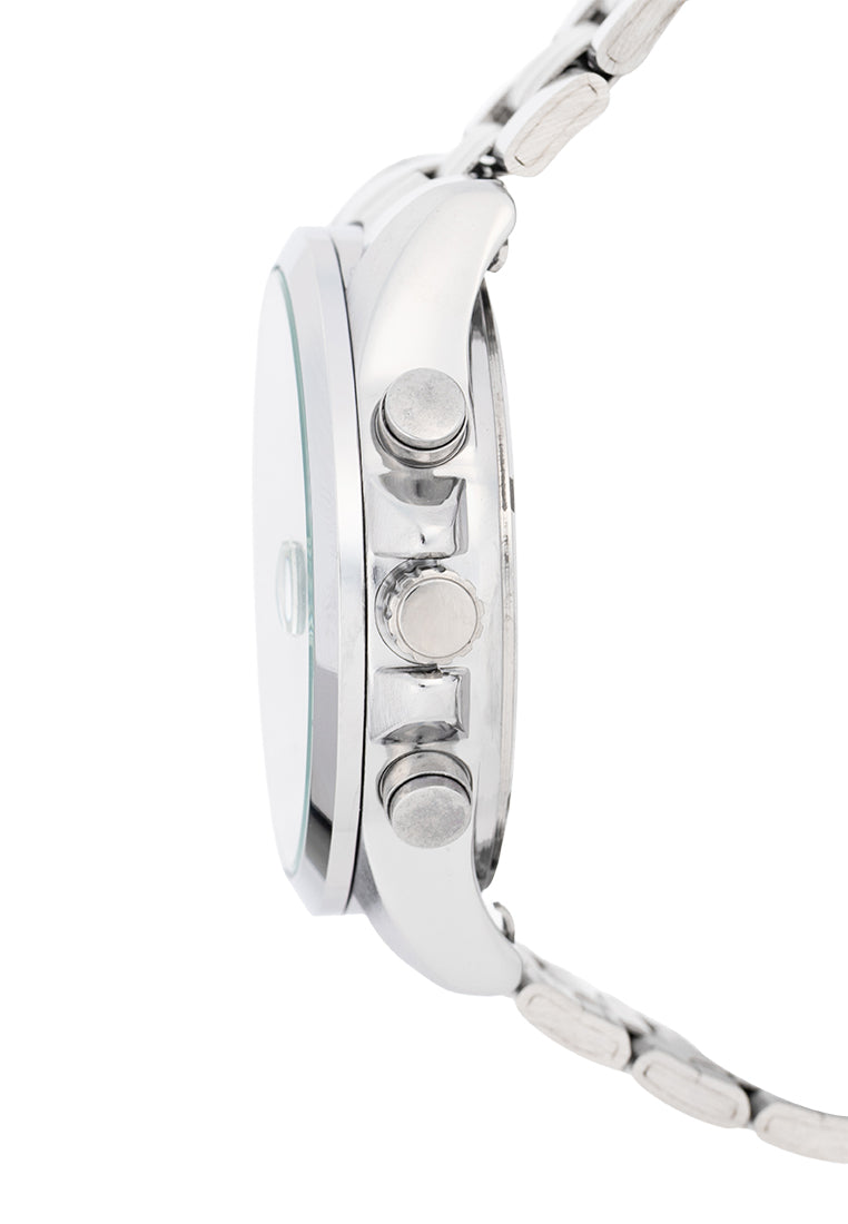 Valentino Stainless Steel Strap Analog Watch for Men 20122544-BLUE DIAL-Watch Portal Philippines