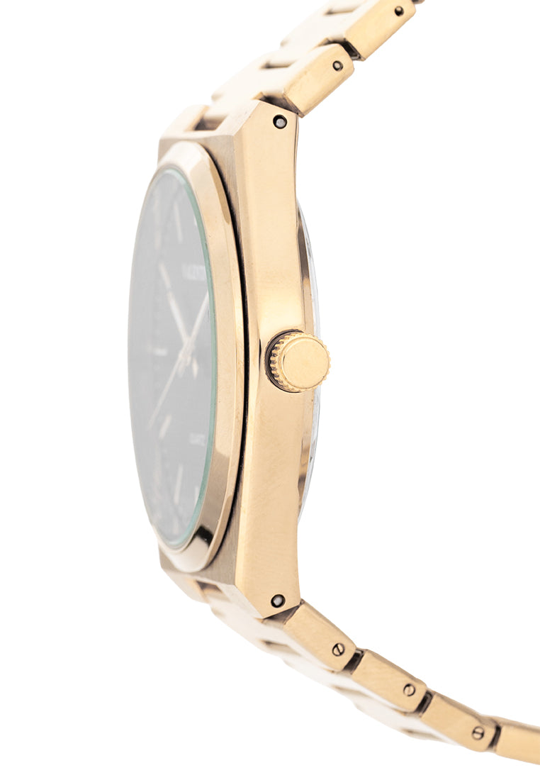 Valentino Stainless Steel Strap Analog Watch for Men 20122546-BLACK DIAL-Watch Portal Philippines