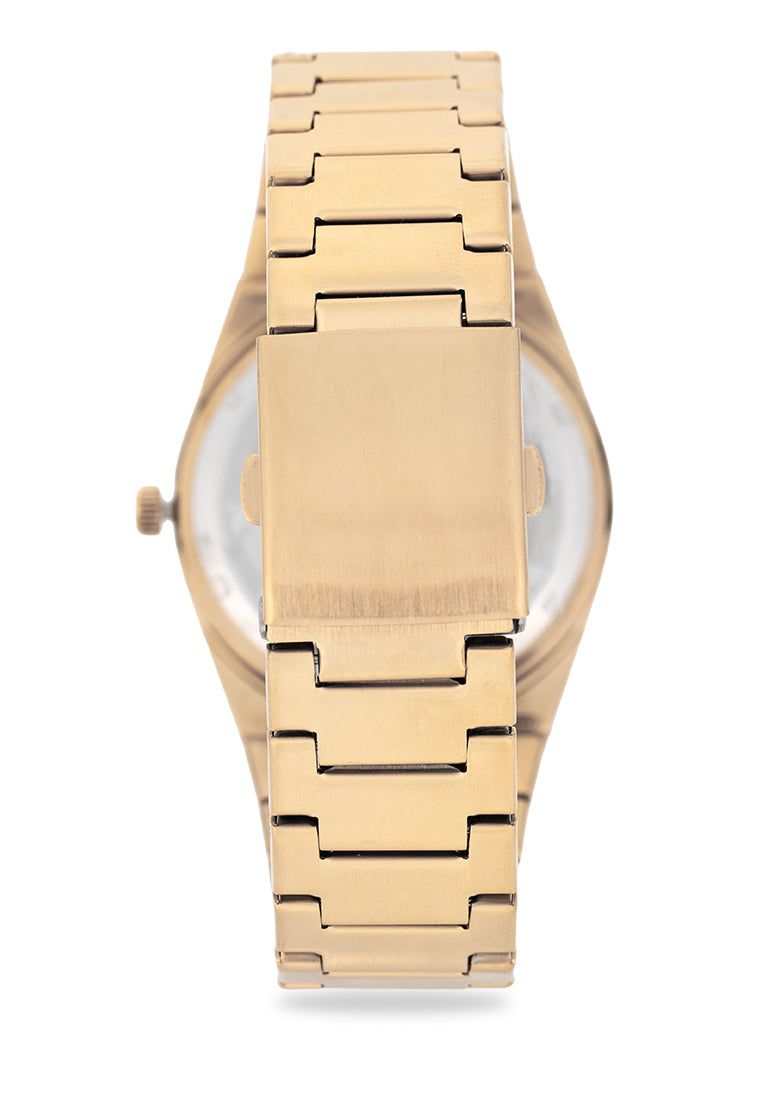 Valentino Stainless Steel Strap Analog Watch for Men 20122546-BLACK DIAL-Watch Portal Philippines