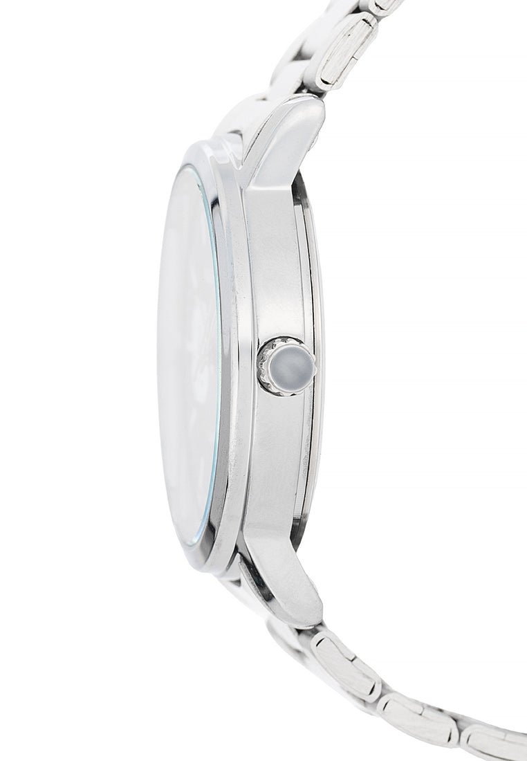 Valentino Stainless Steel Strap Analog Watch for Men 20122548-BLUE DIAL-Watch Portal Philippines