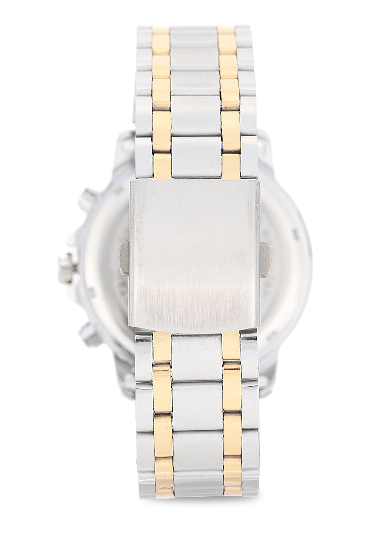 Valentino Stainless Steel Strap Analog Watch for Men 20122555-TT-WHITE DIAL-Watch Portal Philippines