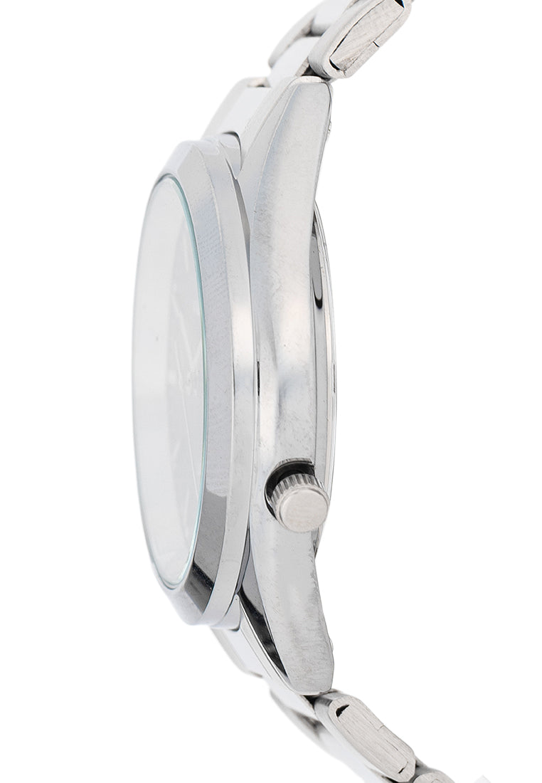 Valentino Stainless Steel Strap Analog Watch for Men 20122564-BLACK DIAL-Watch Portal Philippines