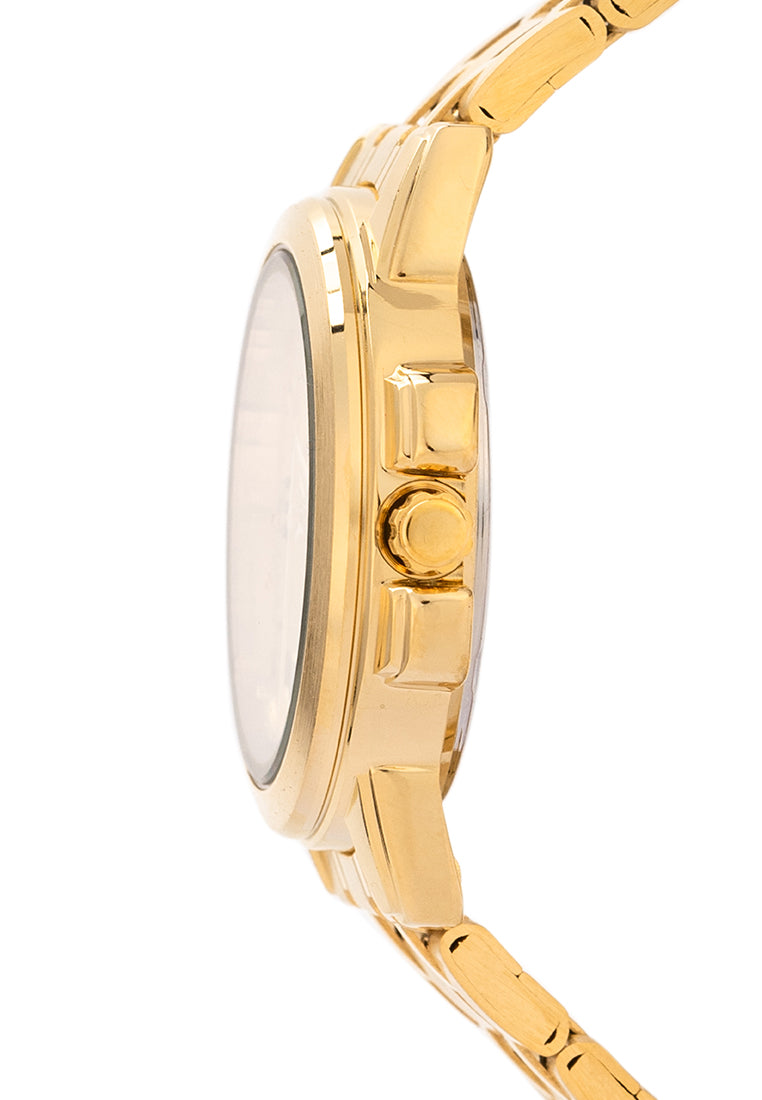 Valentino Stainless Steel Strap Analog Watch for Women 20121953-GOLD - GOLD DIAL-Watch Portal Philippines
