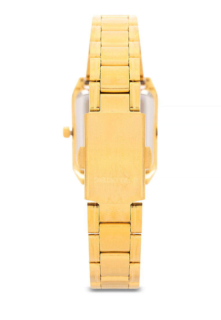 Valentino Stainless Steel Strap Analog Watch for Women 20122256-GOLD - GOLD DIAL ROMAN-Watch Portal Philippines