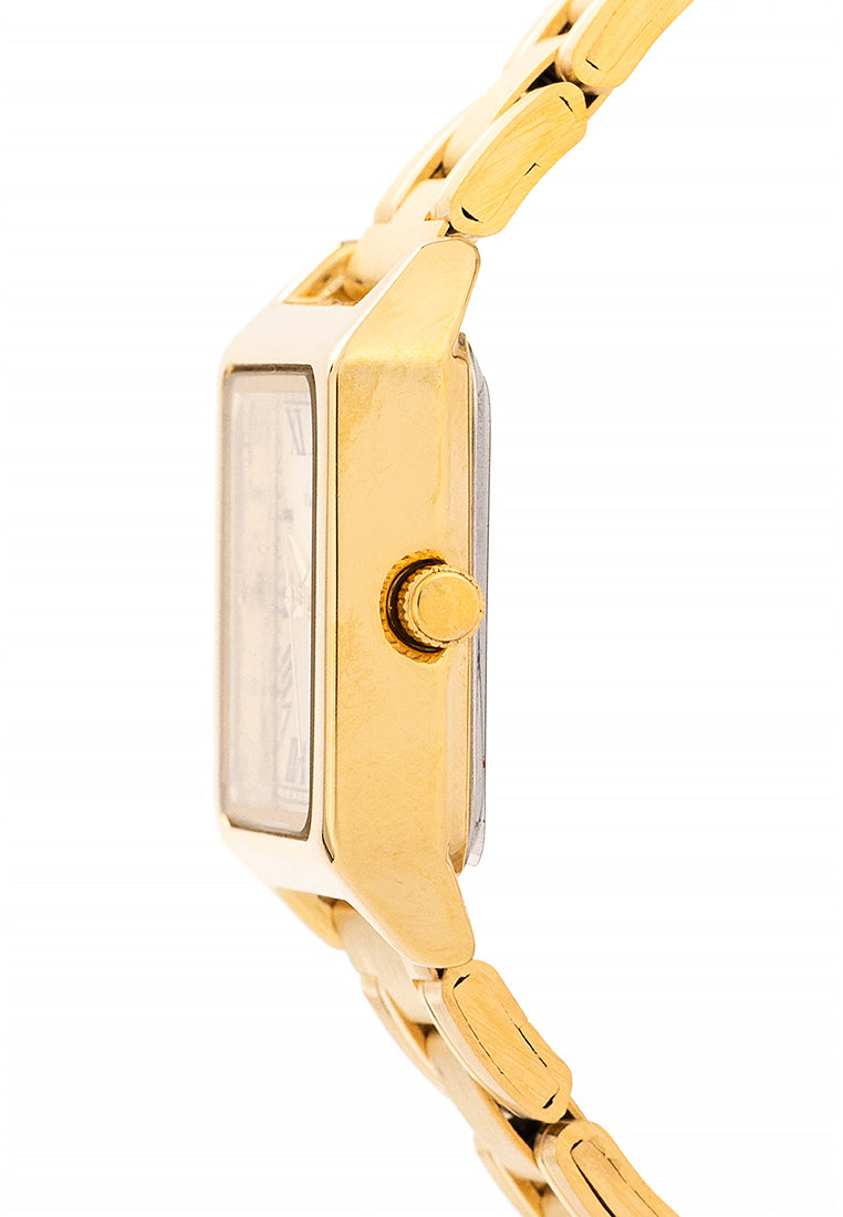 Valentino Stainless Steel Strap Analog Watch for Women 20122256-GOLD - GOLD DIAL ROMAN-Watch Portal Philippines