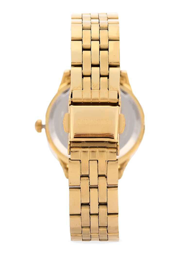 Valentino Stainless Steel Strap Analog Watch for Women 20122479-BLACK DIAL-Watch Portal Philippines