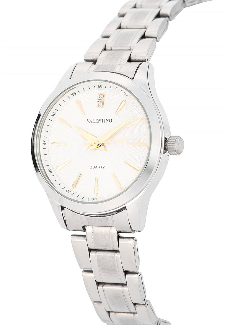 Valentino Stainless Steel Strap Analog Watch for Women 20122491-GOLD INDEX-Watch Portal Philippines