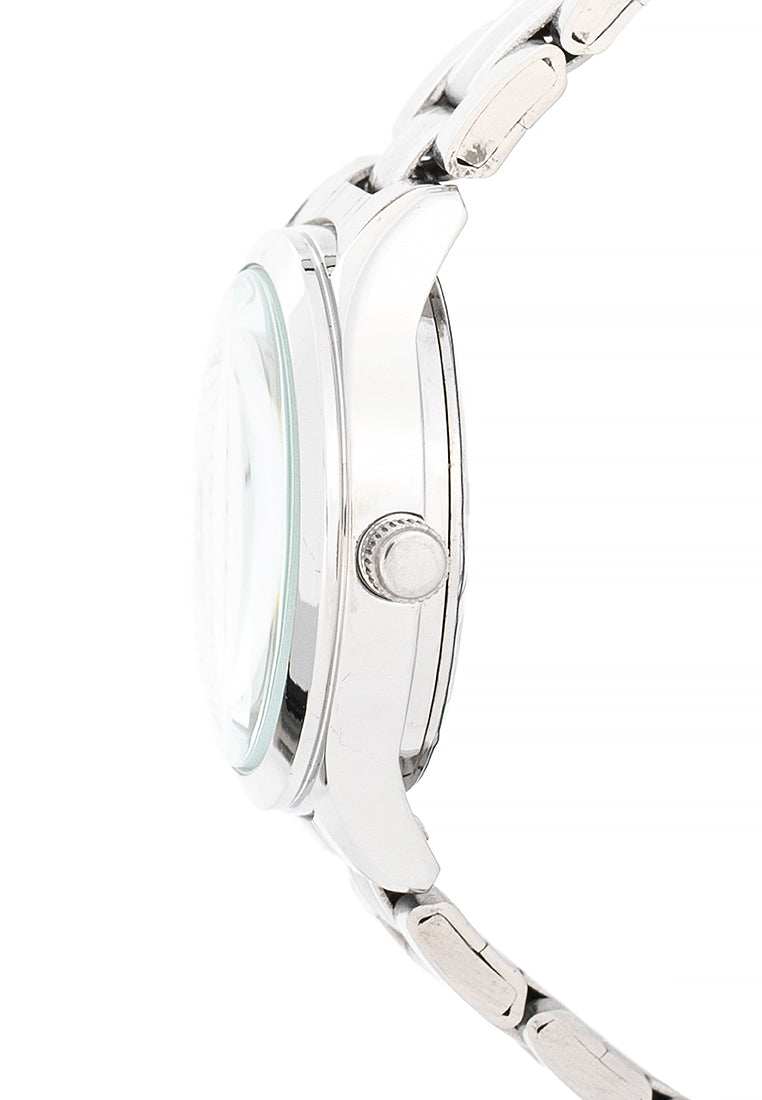 Valentino Stainless Steel Strap Analog Watch for Women 20122491-SILVER INDEX-Watch Portal Philippines
