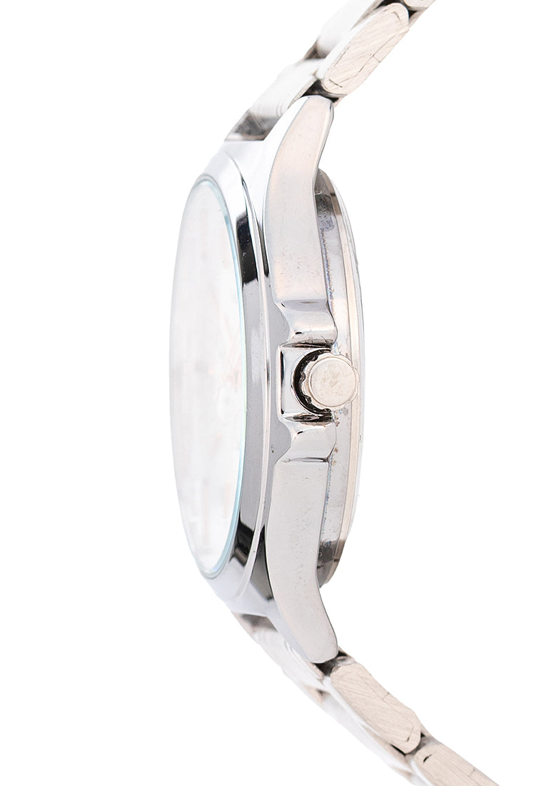 Valentino Stainless Steel Strap Analog Watch for Women 20122499-SIL DIAL-ROSE INDEX-Watch Portal Philippines