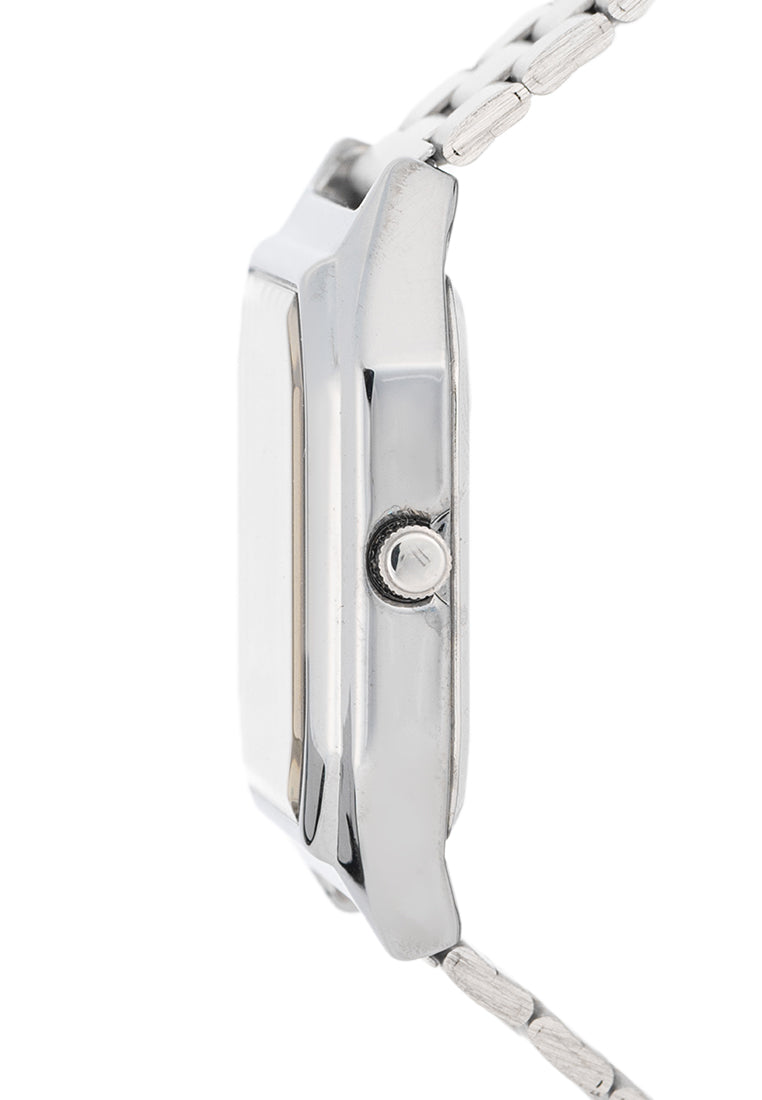 Valentino Stainless Steel Strap Analog Watch for Women 20122529-SILVER DIAL-Watch Portal Philippines