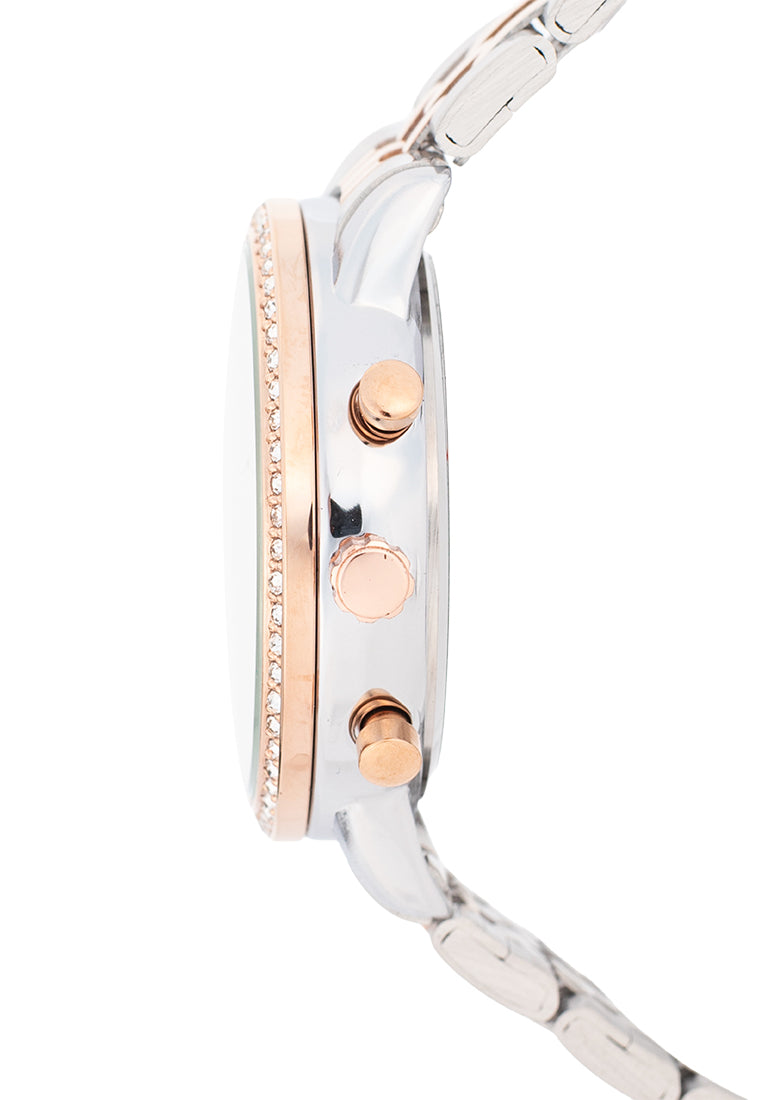 Valentino Stainless Steel Strap Analog Watch for Women 20122537-MOP DIAL-Watch Portal Philippines