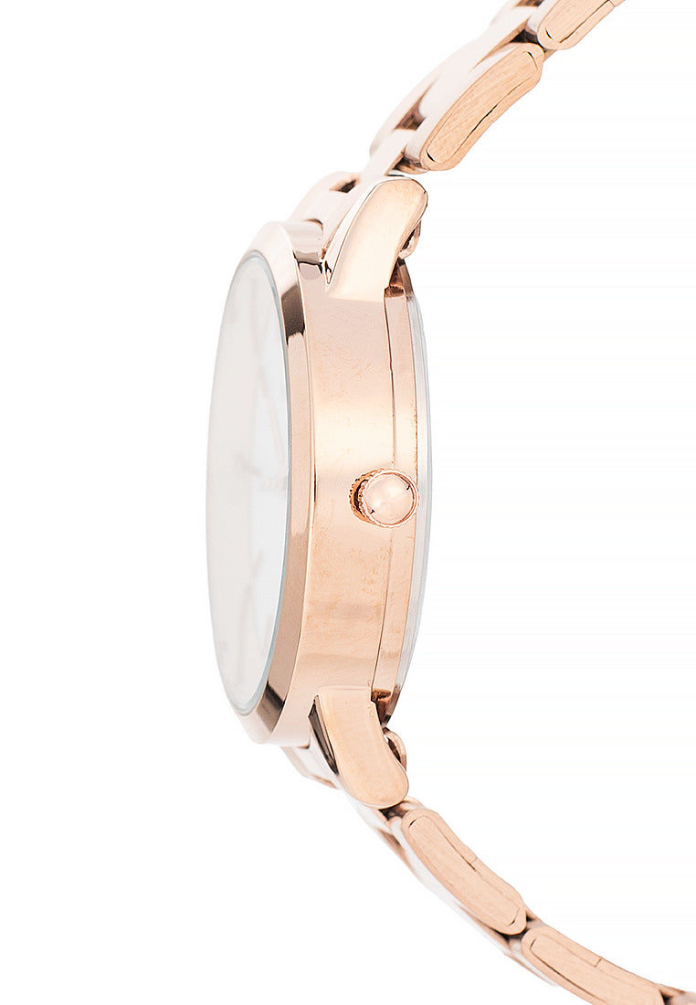 Valentino Stainless Steel Strap Analog Watch for Women 20122540-WHITE DIAL-Watch Portal Philippines