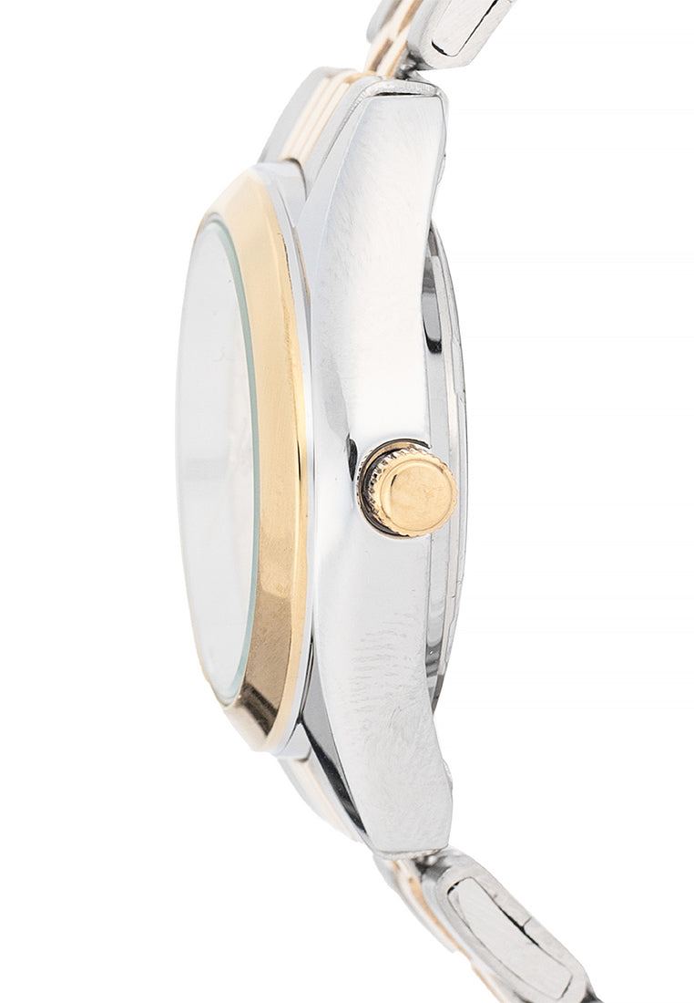 Valentino Stainless Steel Strap Analog Watch for Women 20122557-TT-GOLD DIAL-Watch Portal Philippines