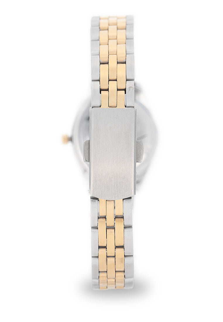 Valentino Stainless Steel Strap Analog Watch for Women 20122557-TT-GOLD DIAL-Watch Portal Philippines
