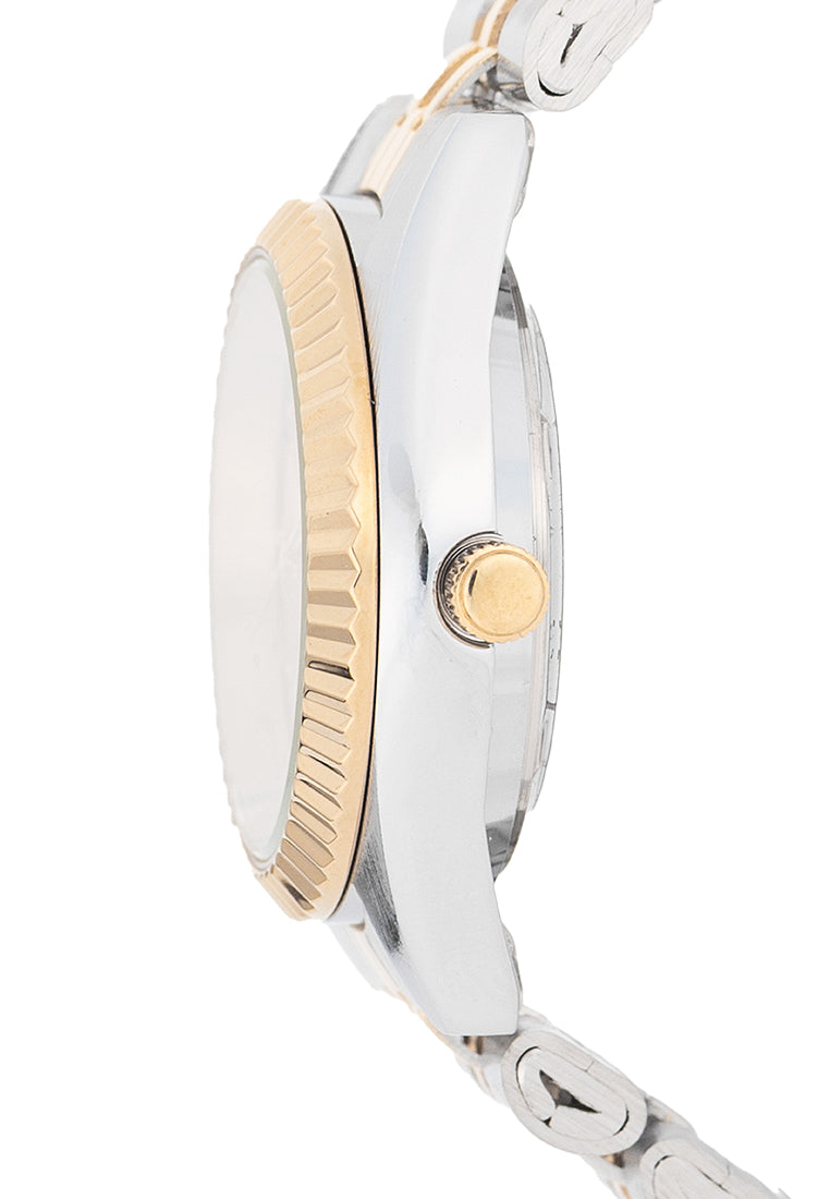 Valentino Stainless Steel Strap Analog Watch for Women 20122568-TT-GOLD DIAL-Watch Portal Philippines