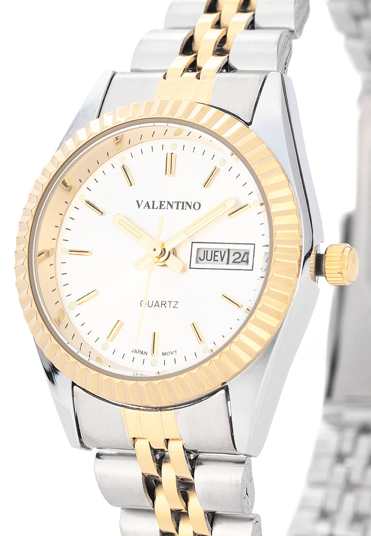 Valentino Stainless Steel Strap Analog Watch for Women 20122568-TT-SILVER DIAL-Watch Portal Philippines
