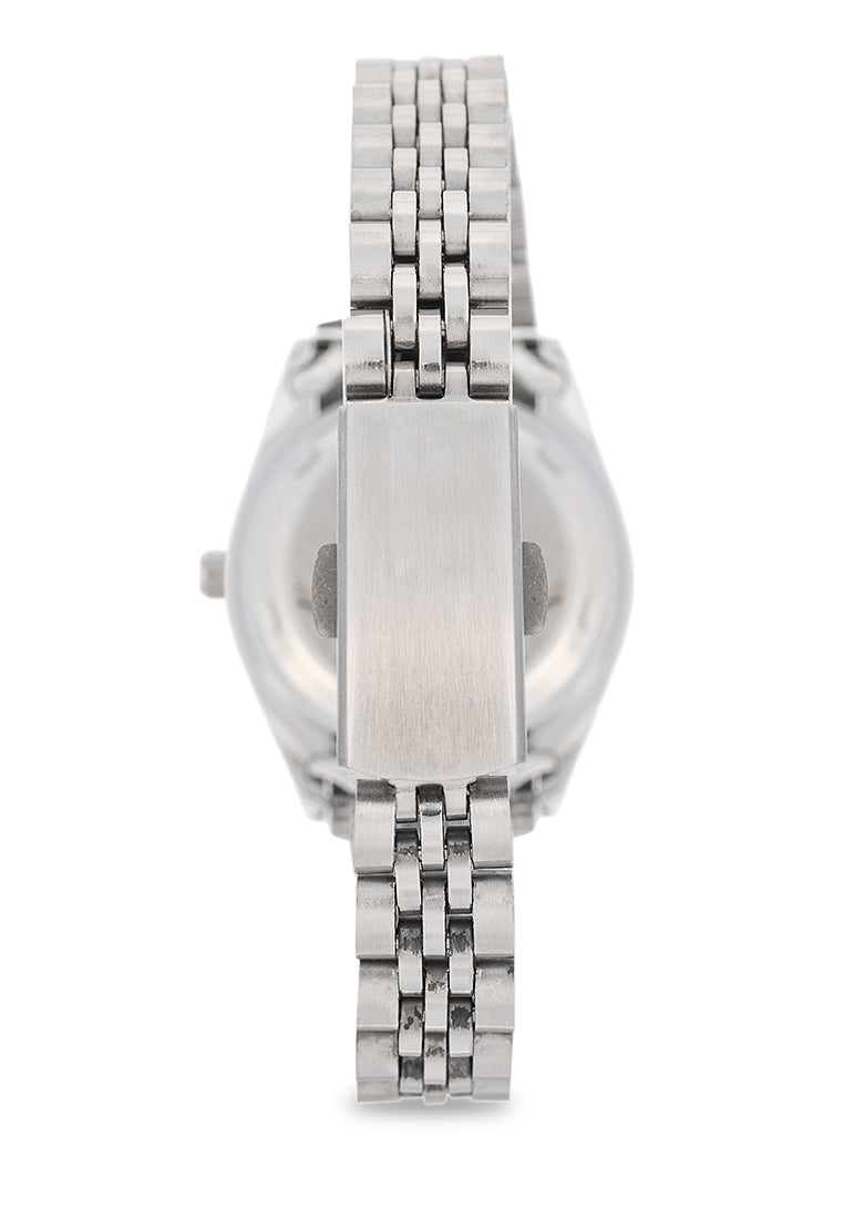 Valentino Stainless Steel Strap Analog Watch for Women 20122570-SILVER DIAL-Watch Portal Philippines