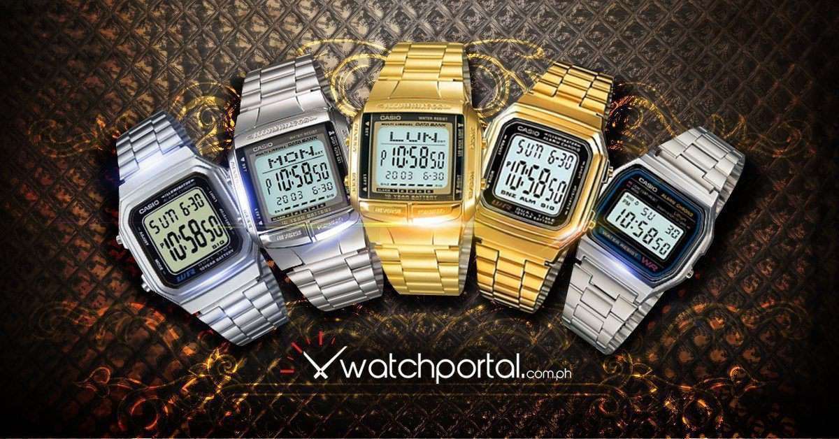 Casio Vintage Watch Prices in the Philippines in April 2025