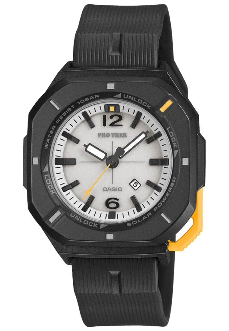 Casio Pro Trek Analog Rubber Strap Solar Watch for Men PRJ-01-1DR