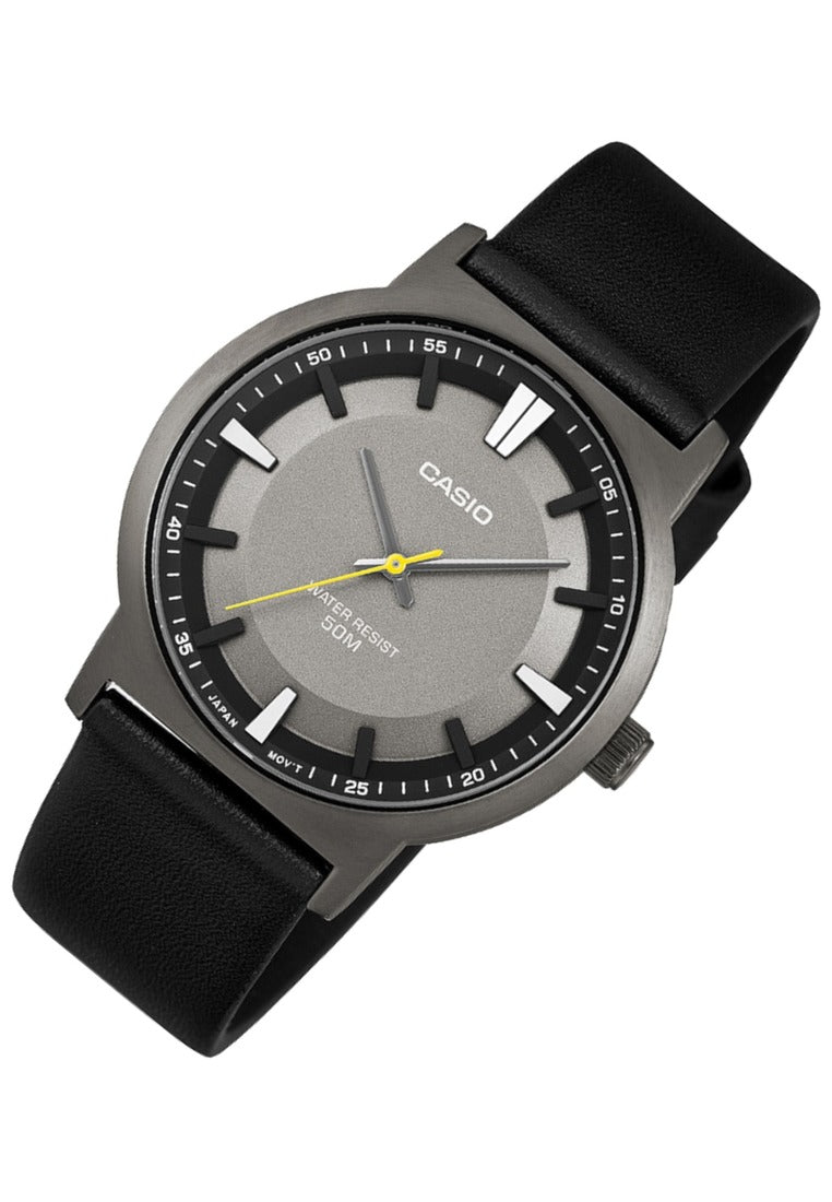 Casio Analog Leather Strap Watch for Men MTP-B220BL-1AVDF