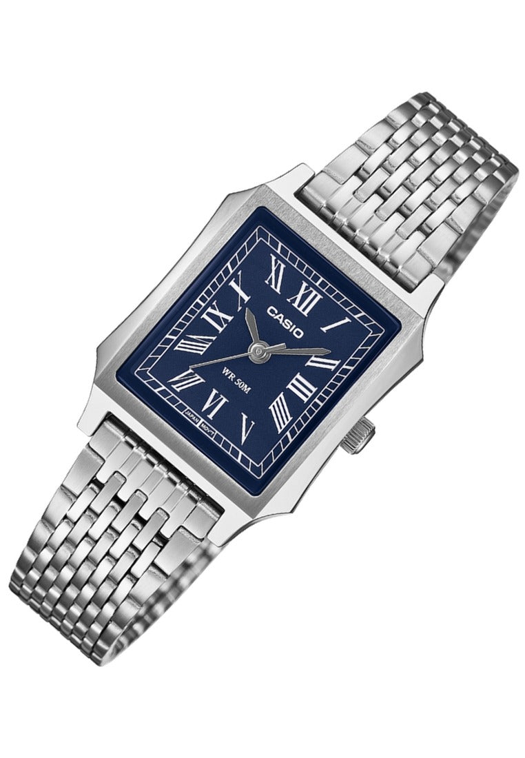 Casio Analog Stainless Steel Strap Watch for Women LTP-B190D-2BVDF