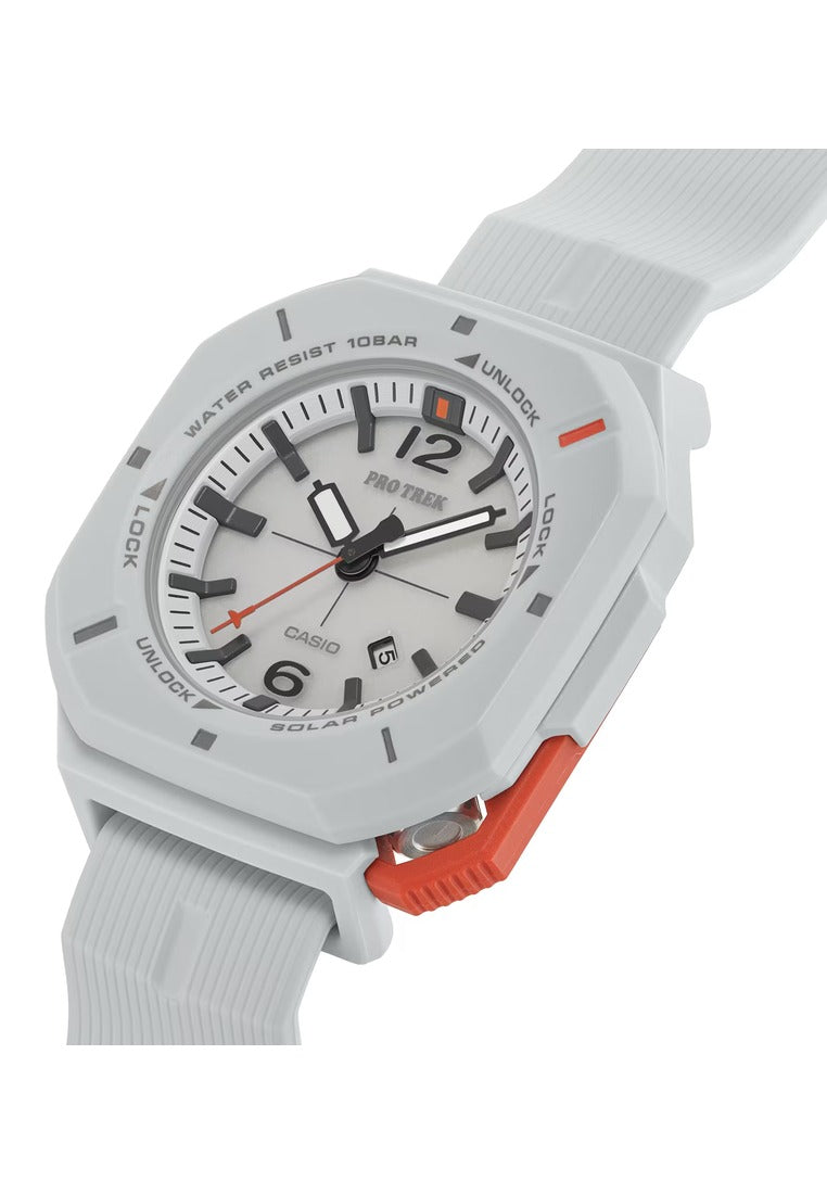 Casio Pro Trek Analog Rubber Strap Solar Watch for Men PRJ-01AE-7DR