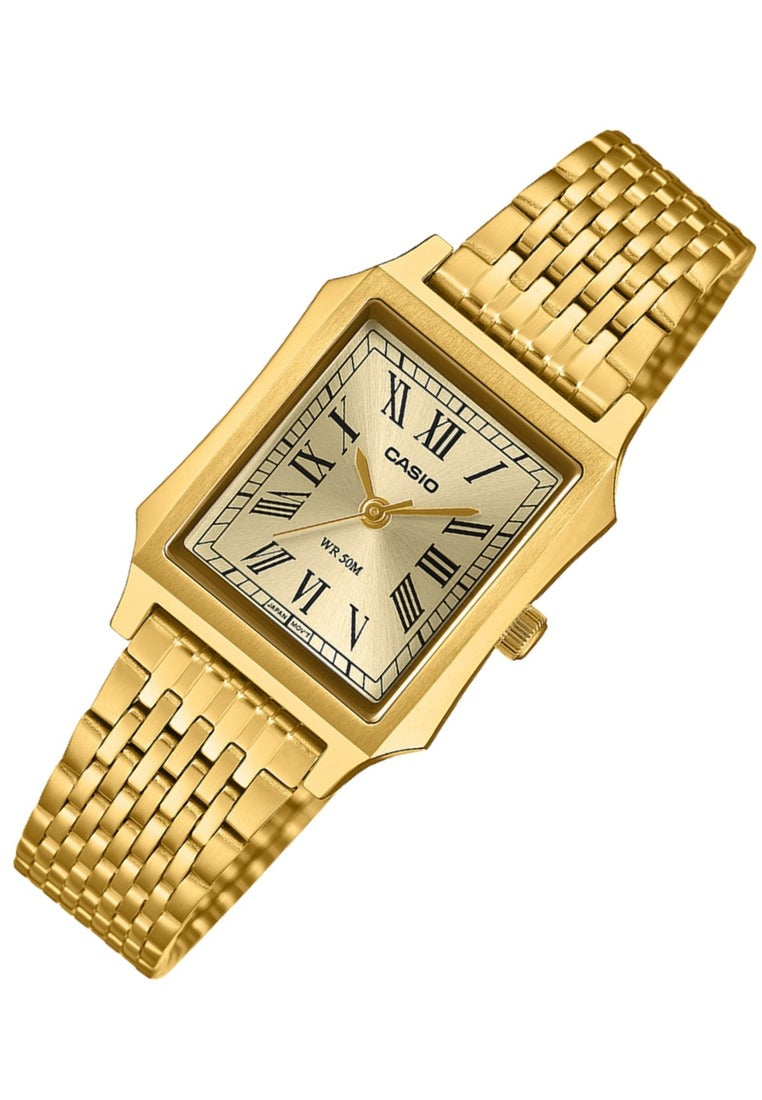 Casio Analog Stainless Steel Strap Watch for Women LTP-B190G-9BVDF